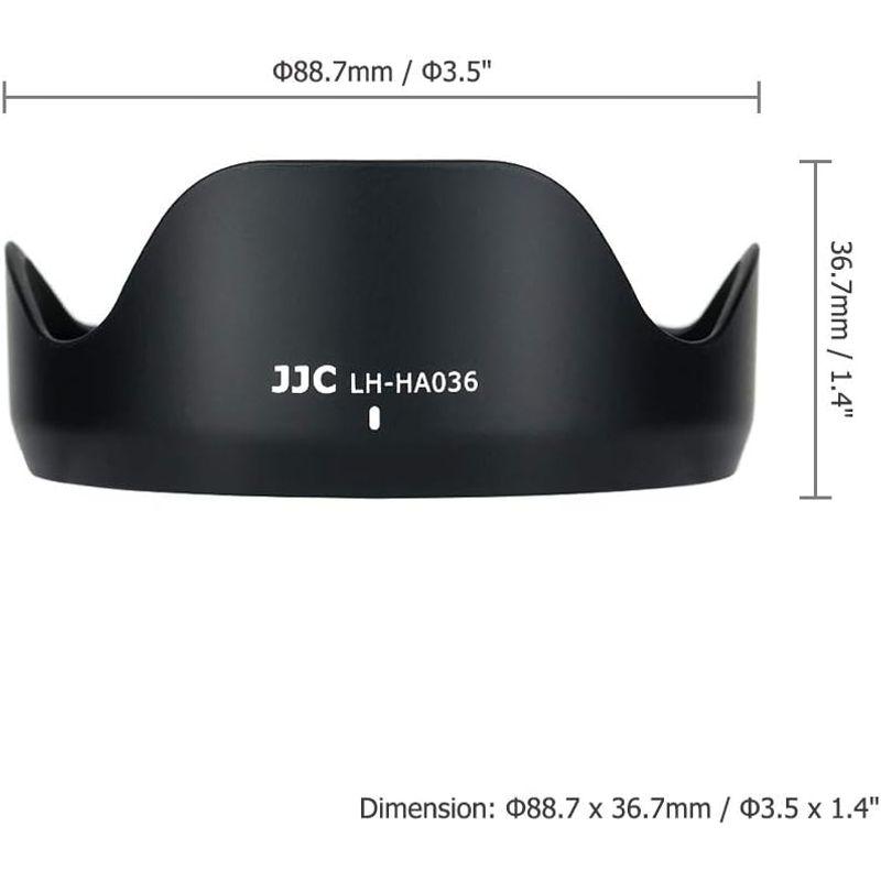 JJC 可逆式 レンズフード Tamron HA036 互換 Tamron 28-75mm F2.8 Di III RXD (型番: A03｜yafuurou-store｜06
