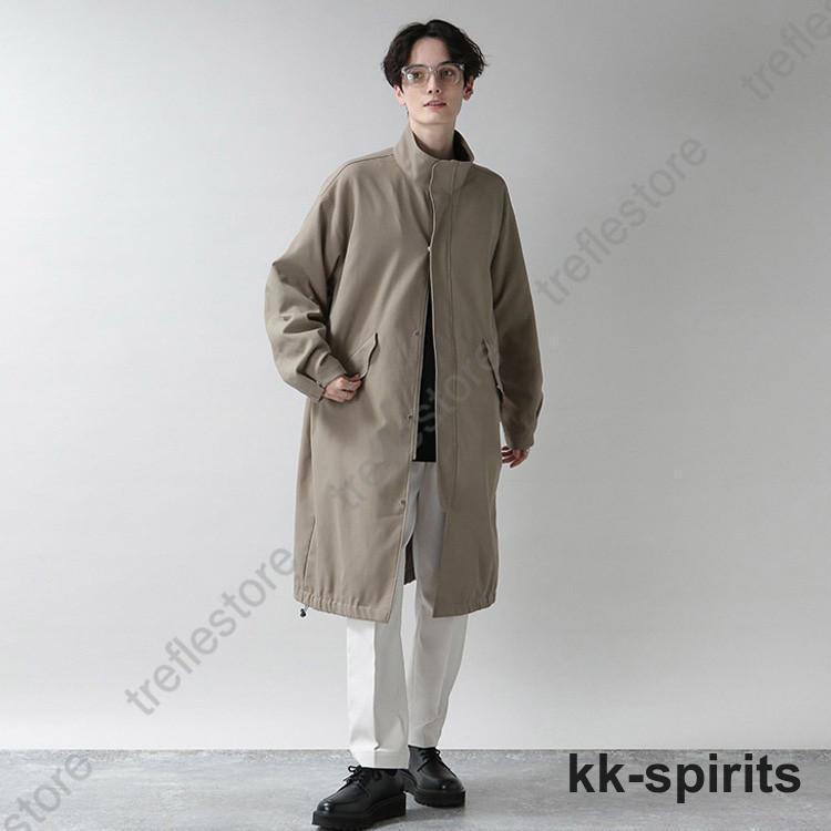 ルーズシルエットミリタリーモッズコート loose silhouette military mods coat / black（ルーズシルエット