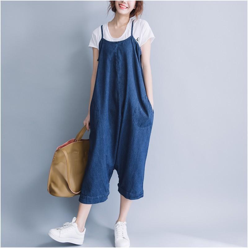 サロペット サルエルパンツ レディース ボトム ワイドシルエット