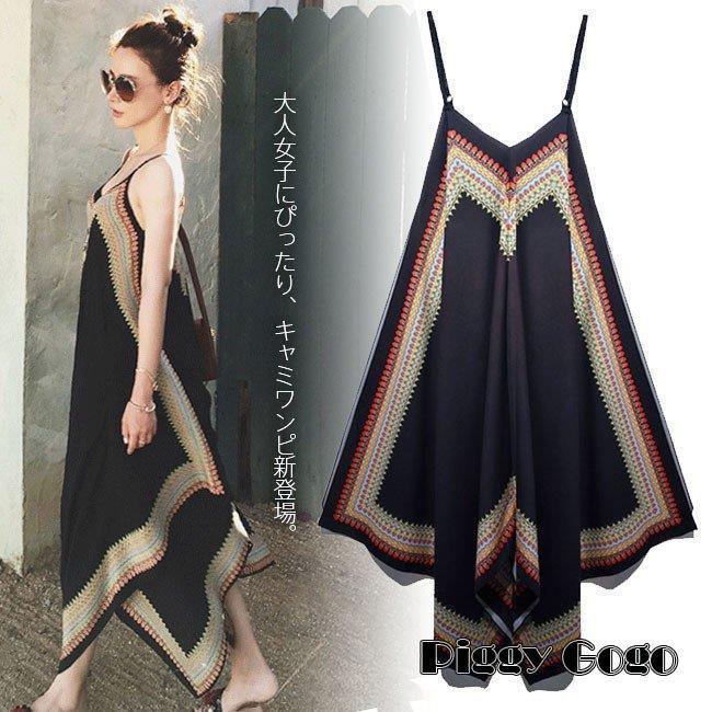 キャミワンピ レディース ノースリーブ マキシ丈 Vネック