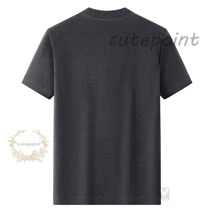 obsidian 半袖モックネックTシャツ　サイズL obsidian 半袖モックネックTシャツ サイズL セール】モック