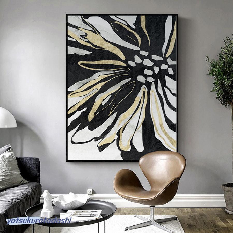 花 フラワー ファブリック パネル アート キャンパス 絵 70×50 インテリア アートパネル リビング プレゼント ホテル 旅館 アートフレーム_2