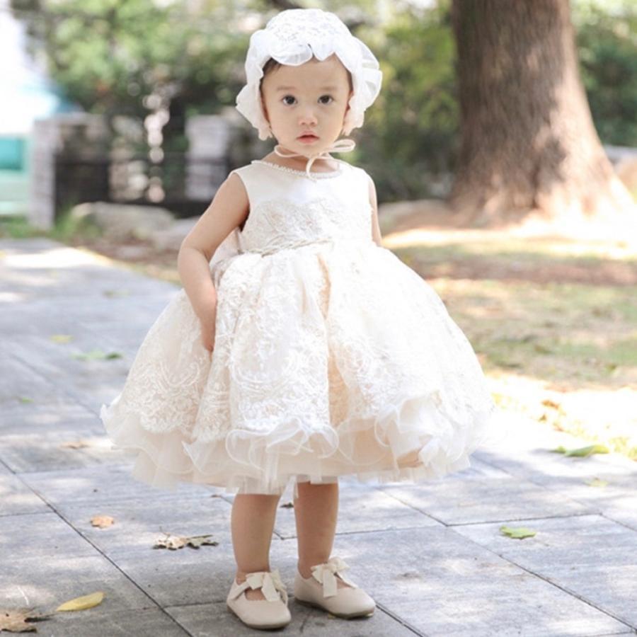 ドレス キッズ ワンピース ベビー キッズ 結婚式 ハーフバースデー 半袖 チュール レース 子供服 子ども服 女の子 1歳 誕生日 フォーマルの画像