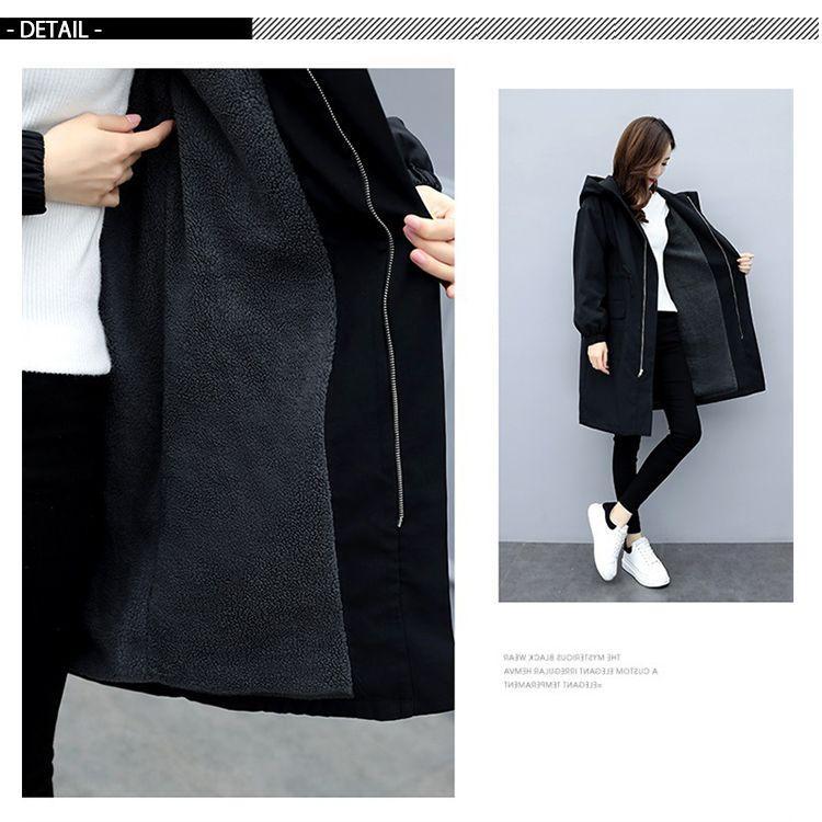 モッズコート レディース ロング 秋 冬 裏ボア フード付き 大きいサイズ アウター マウンテンパーカー ミリタリージャケット モッズ コート ロングコート ブル | ブランド登録なし | 07