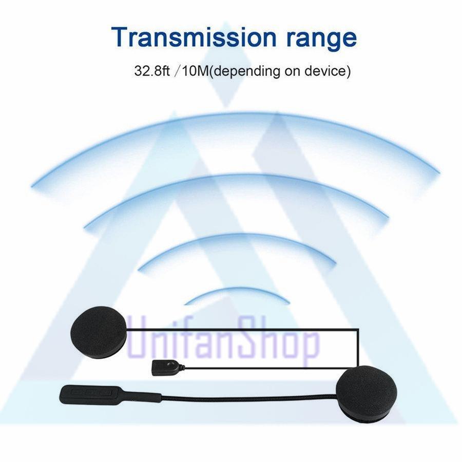 オートバイヘルメットBluetoothヘッドセット、ワイヤレスBluetooth 5.0干渉防止オートバイヘルメットヘッドセットイヤホン、ハンズフリー｜yafuustore5｜09