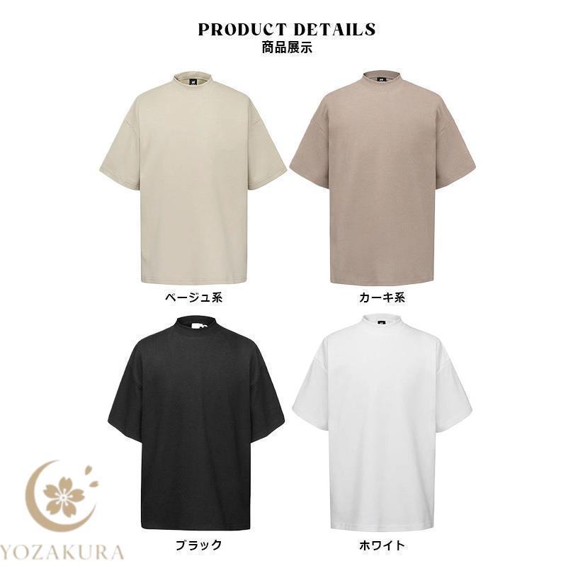 モックネック ゴルフシャツ 半袖 ゴルフTシャツ メンズ レディース