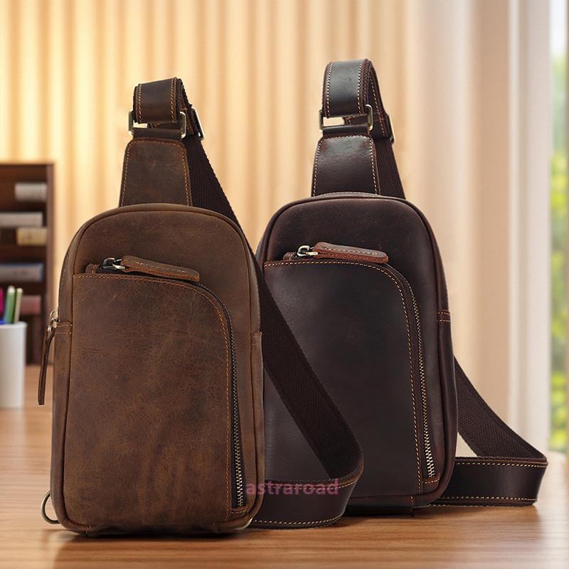 本革 ボディ バッグ ショルダー メンズ 牛革 レザー バック ワン