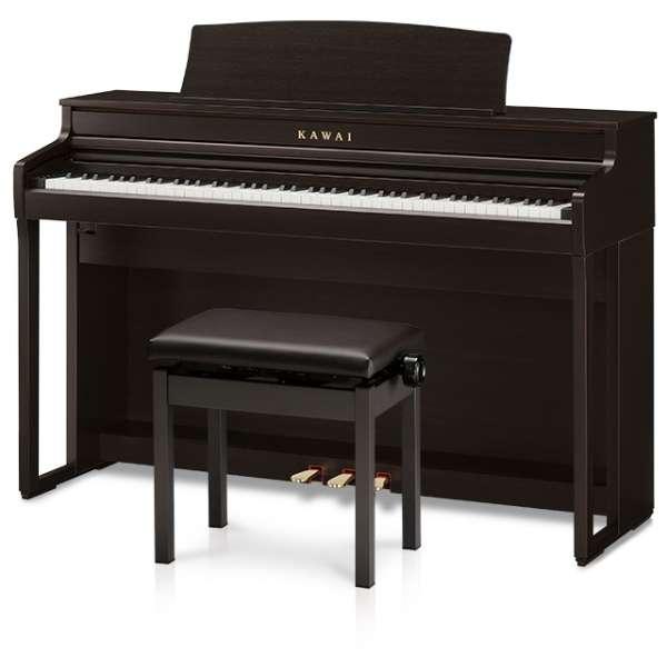KAWAI カワイ 電子ピアノ プレミアムローズウッド調仕上げ CA401R [88鍵盤]の画像