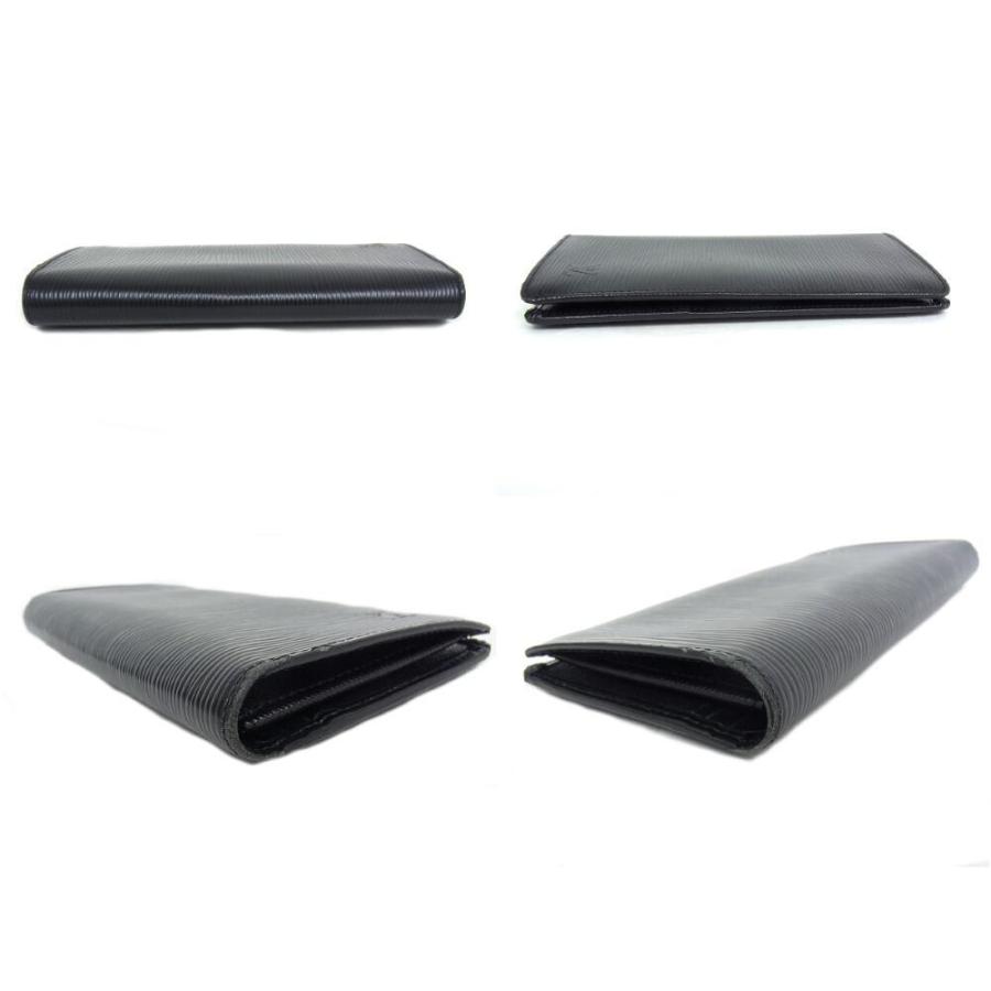 LOUIS VUITTON ルイヴィトン ポルトフォイユ・ブラザ エピ ノワール  