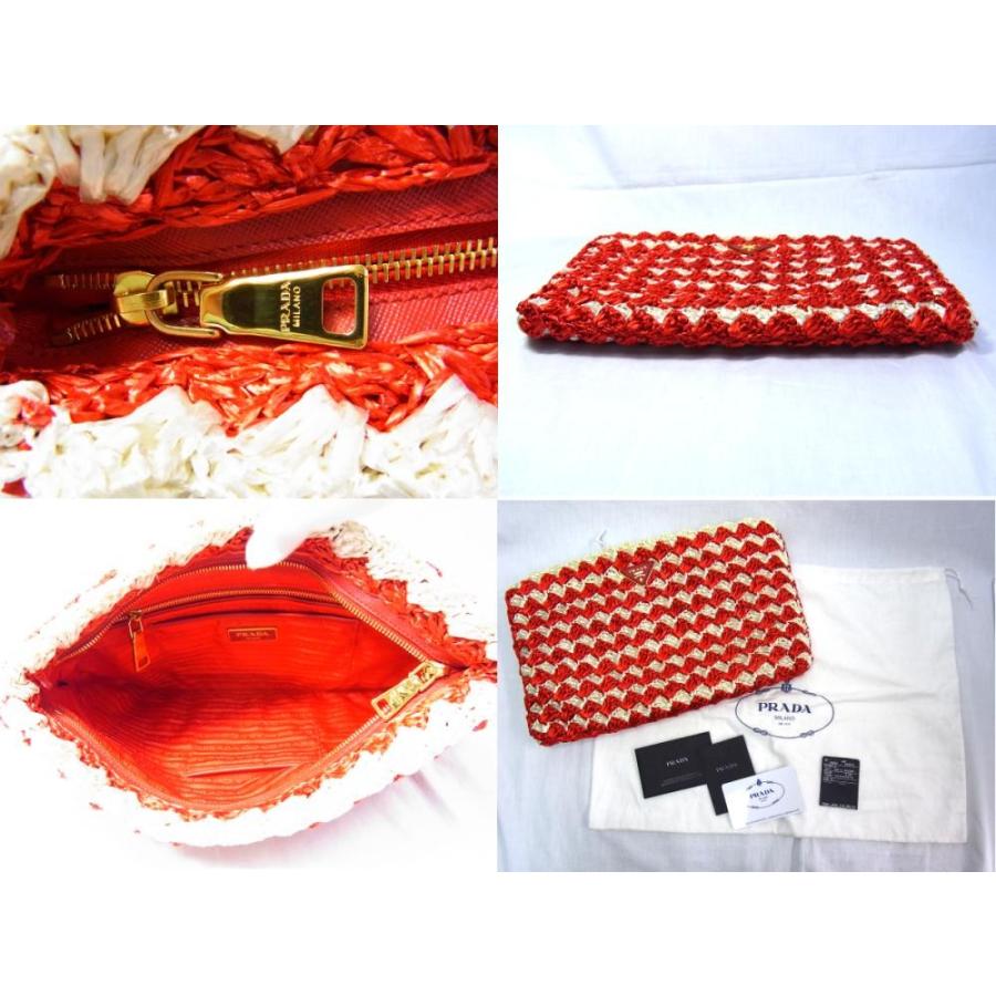 PRADA（プラダ） 【値下げしました】プラダ クラッチバッグ レーヨン
