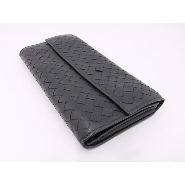 ボッテガヴェネタ　イントレチャート長財布　150509 V001N 1000 BOTTEGA VENETA（ボッテガ・ヴェネタ） ボッテガベネタ イントレ
