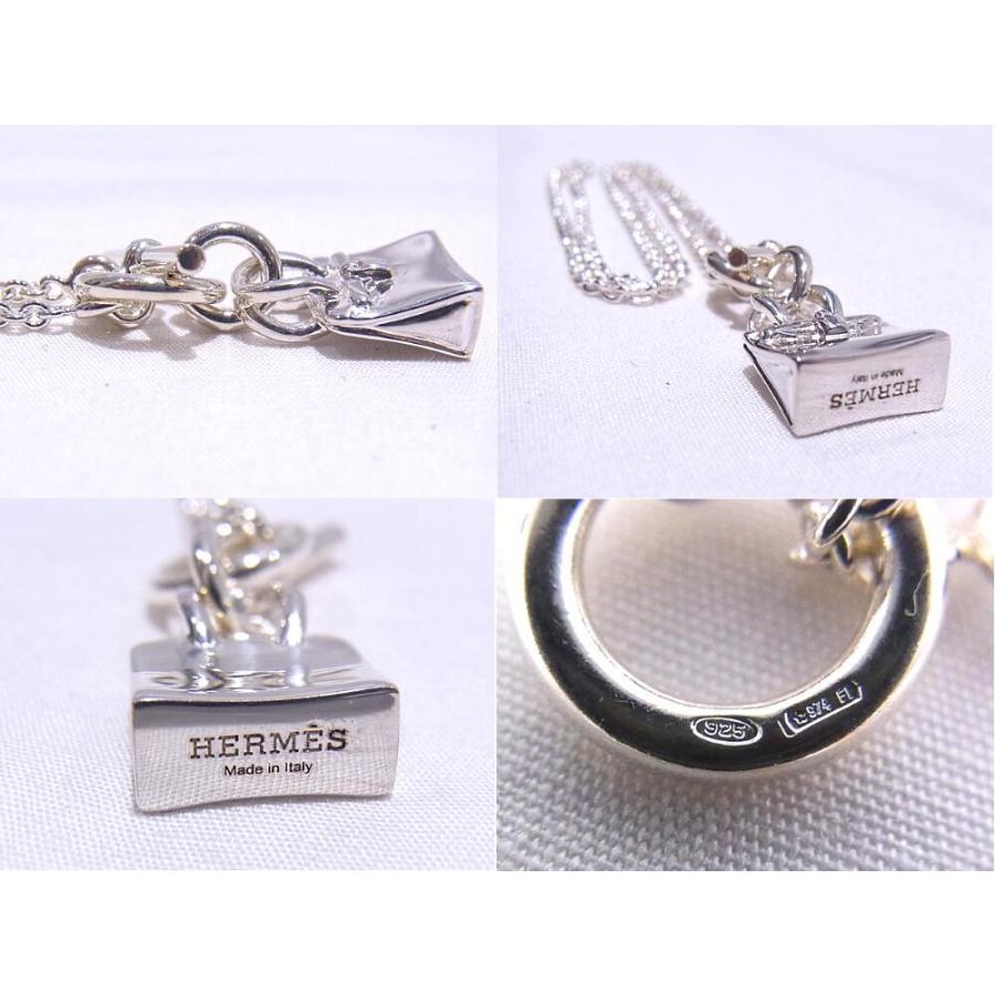 HERMES HERMES エルメス 925 シルバー ネックレス ケリーバッグ HERMES HERMES エルメス 925 シルバー ネックレス ケリーバッグ