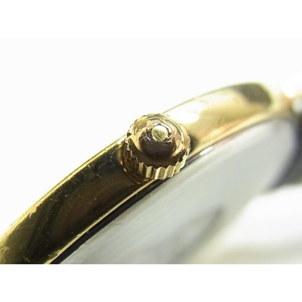 DE VILLE オメガ デビル DeVille メンズ ゴールドカラー GP クオーツ