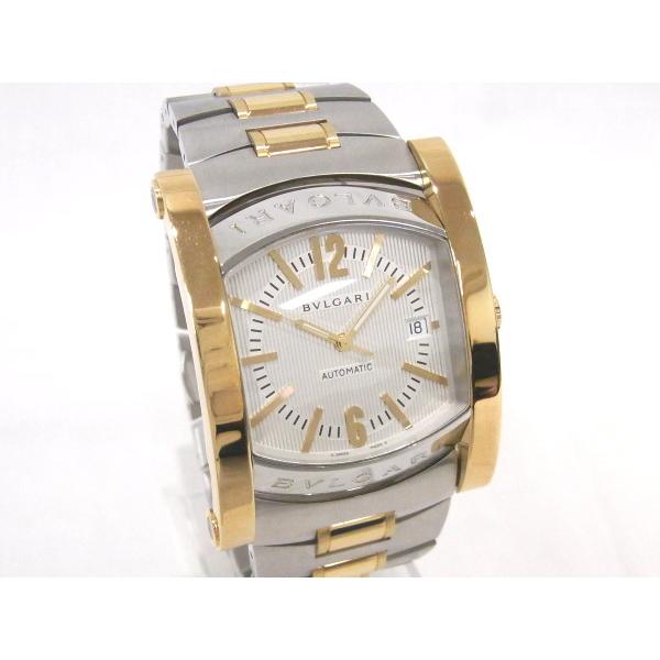 BVLGARI（ブルガリ） アショーマ 48mm コンビ AA48SG SS/K18YG