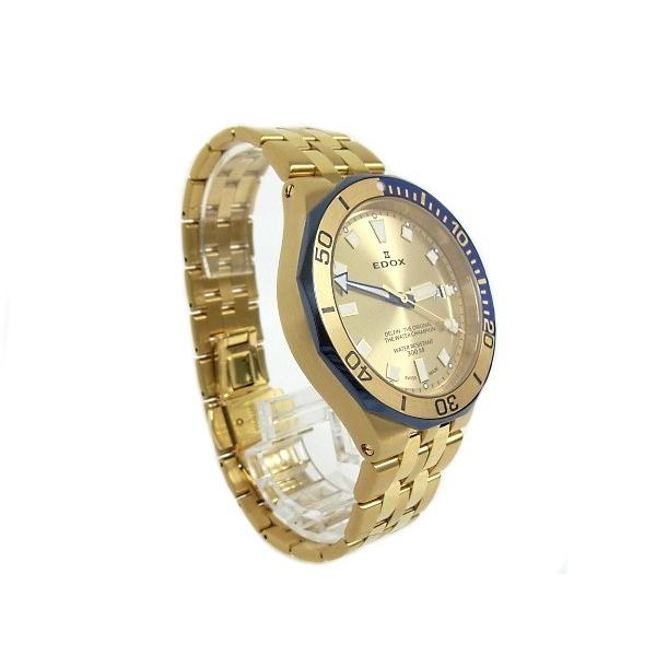デルフィン エドックス EDOX 53015 DELFIN THE WATER CHAMPION クオーツ メンズ 腕時計 ゴールドカラー ...