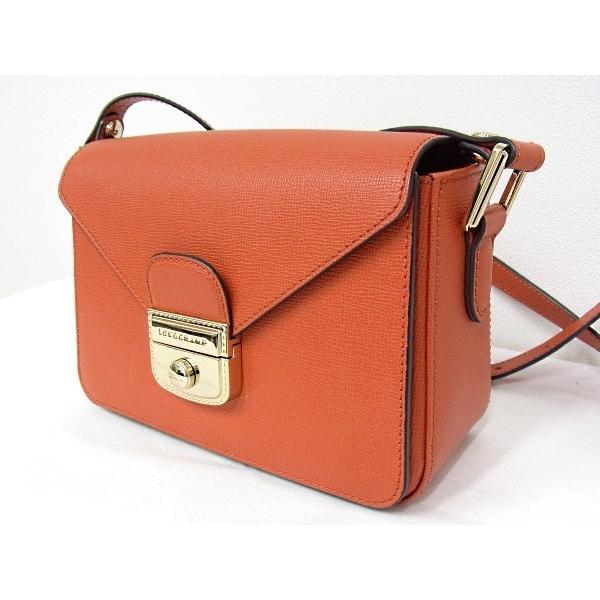 ロンシャン Longchamp ショルダーバッグ ル プリアージュ エリタージュ レザー オレンジ系 中古品 程度a 極上美品 19 662 ヤギ質店 平塚駅前店 通販 Yahoo ショッピング