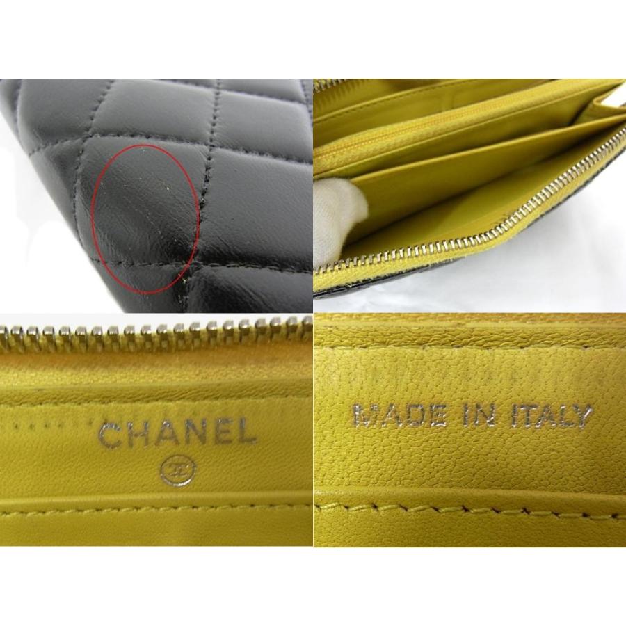 マトラッセ シャネル CHANEL ラウンドファスナー長財布 マトラッセ シャネル CHANEL ラウンドファスナー長財布