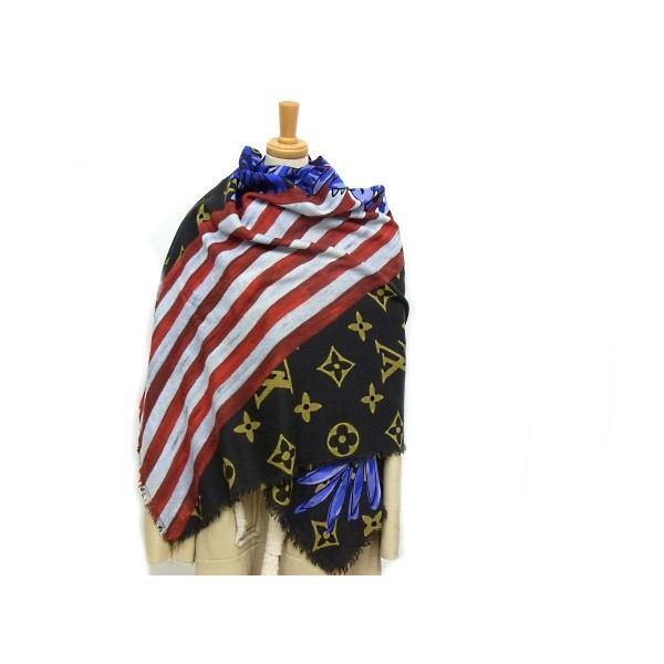 LOUIS VUITTON ルイ・ヴィトン ショール エトールモノグラム