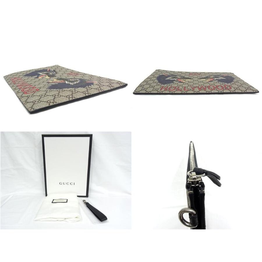 GUCCI（グッチ） クラッチバッグ 473904 GGスプリームキャンバス 