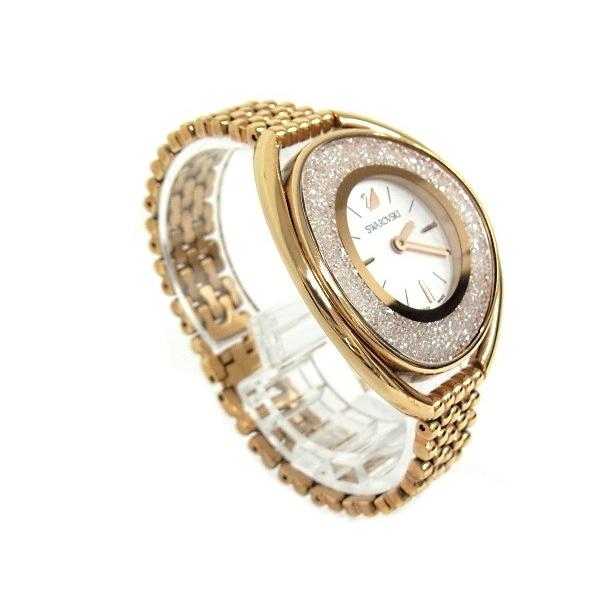 SWAROVSKI（スワロフスキー） CRYSTALLINE OVAL ウォッチ クリスタルオーバル 5200341 RGP ローズゴールド ...