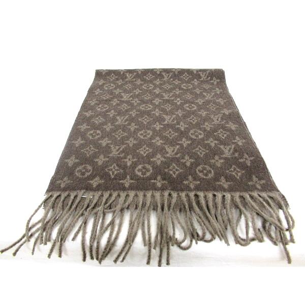 特価ブランド ルイヴィトン 湘南で愛されて60年の質屋 送料無料 マフラー 中古 極上美品 ブラウン系 メンズ レディース M グラディエント エシャルプ モノグラム 財布 帽子 ファッション小物 Www Ja Kitakyu Or Jp