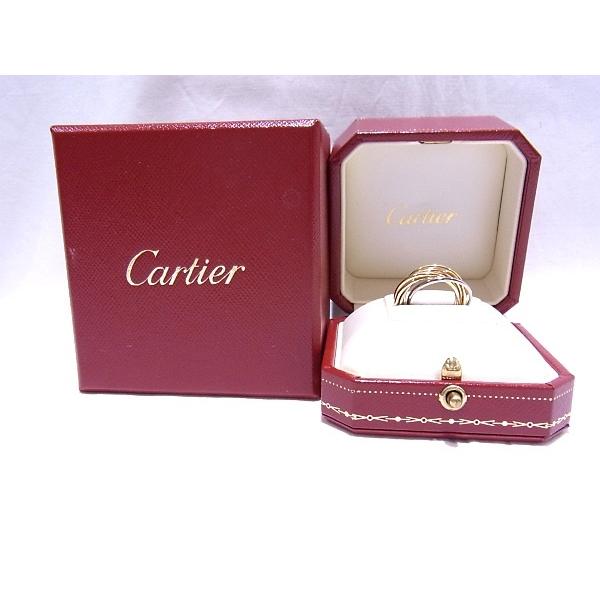 Cartier カルティエ トリニティリング 7連 スリーカラーゴールド 750YG 