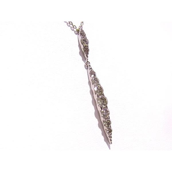 カシケイ ネイキッド ネックレス NAKED ブラウンダイヤ 1.00ct 