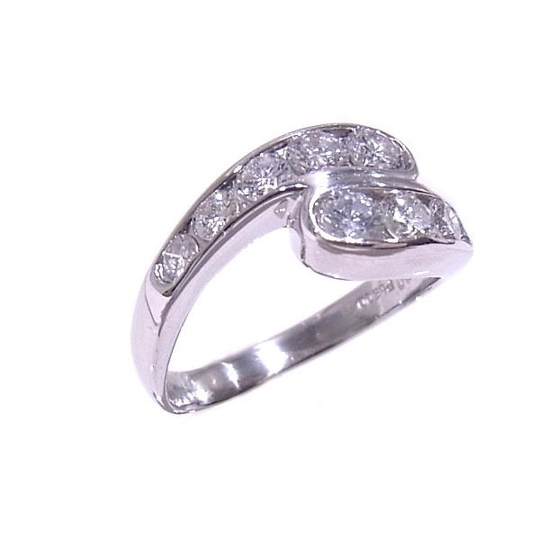 指輪 Pt900　プラチナ　ダイヤリング 合計1.00ct 【中古】【程度A】【質屋出品】 【新品仕上げ済み】【ノーブランド】の画像