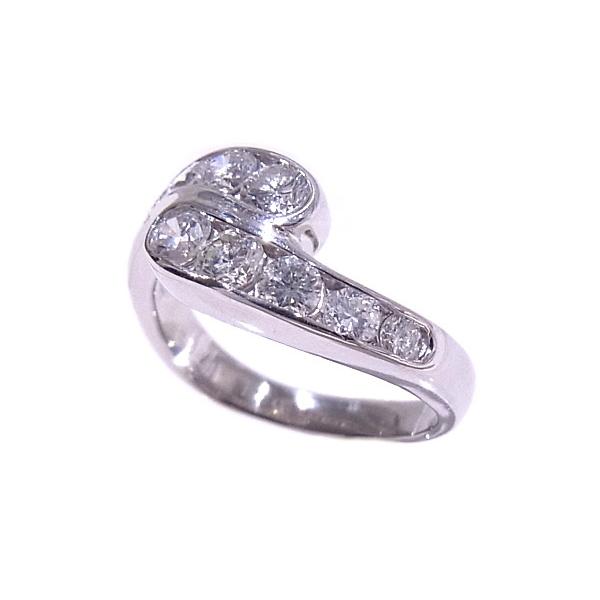 指輪 Pt900　プラチナ　ダイヤリング 合計1.00ct 【中古】【程度A】【質屋出品】 【新品仕上げ済み】【ノーブランド】の画像