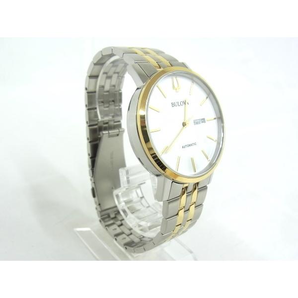 BULOVA 自動巻き腕時計 98C130 新品未使用 BULOVA（ブローバ） BULOVA 98C130 メンズ オートマチック デイデイト
