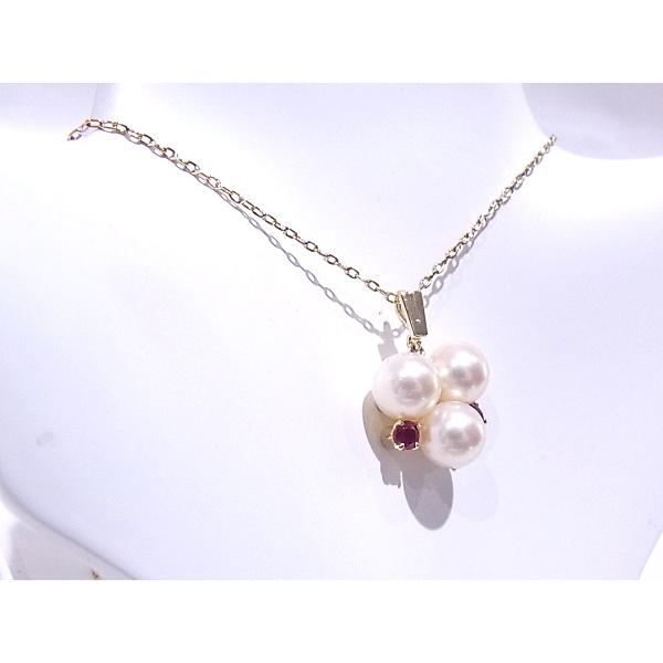 MIKIMOTO ミキモト ネックレス K14YG イエローゴールド パール  