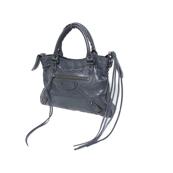 美品 バレンシアガ ザ タウン ハンドバッグ ショルダーバッグ 2way グレー 美品 バレンシアガ ザ タウン ハンドバッグ ショルダーバッグ