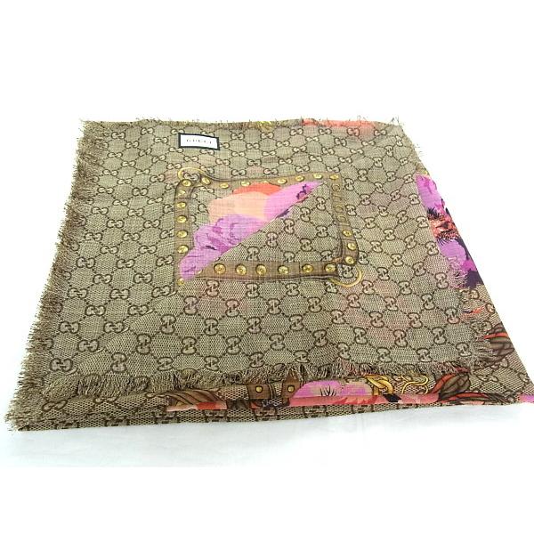GUCCI（グッチ） ストール 508797 3G200 ブルームス フラワー GG