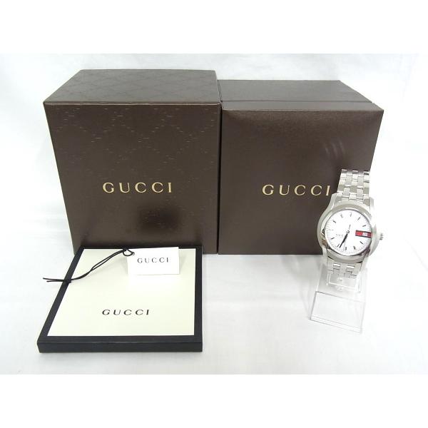 GUCCI グッチ 5500 AUTO YA055205 メンズ Gクラス シルバー文字 GUCCI グッチ 5500 AUTO YA055205 メンズ Gクラス シルバー文字