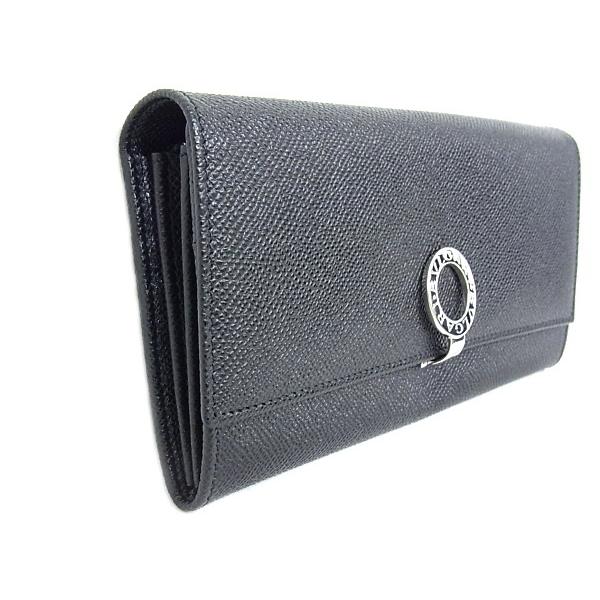ブルガリブラックレザー長財布 ブルガリ・ブルガリ ブルガリ 財布 メンズ 長財布 正規品 二