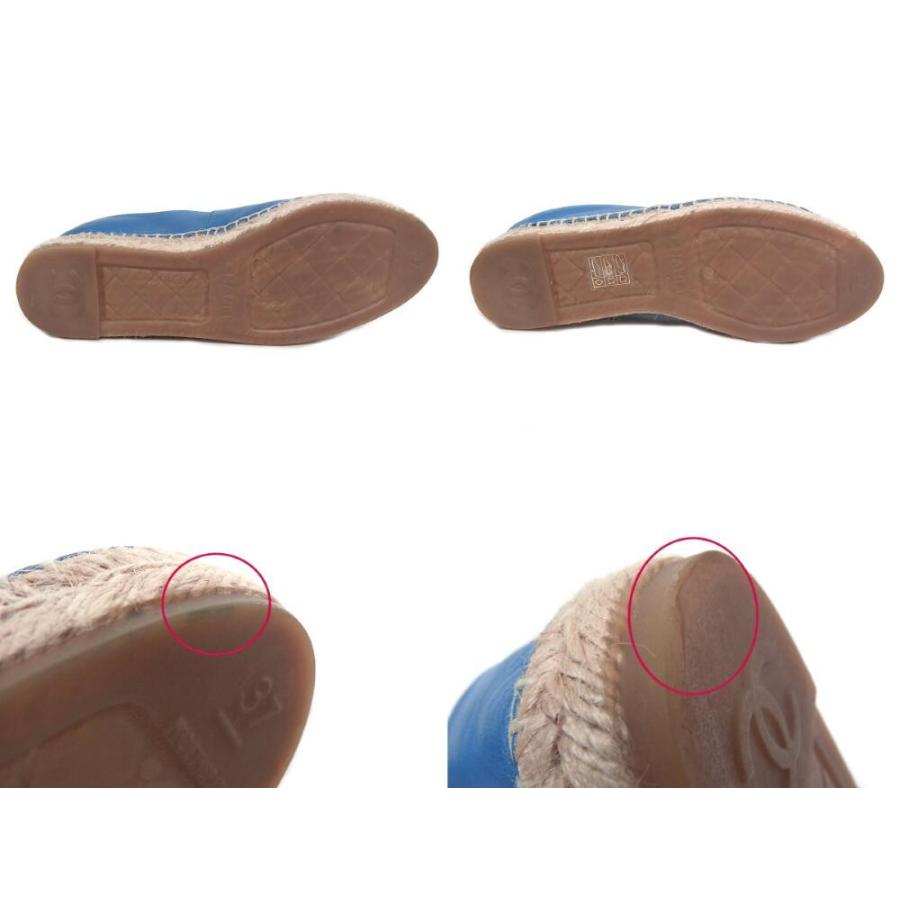 CHANEL シャネル CHANEL フラットシューズ レディース ＃37 靴 ココ  