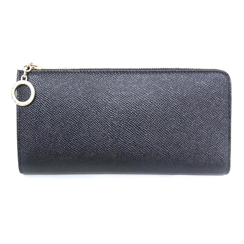 BVLGARI（ブルガリ） 長財布 L字ファスナー ブルガリブルガリ ブラック 