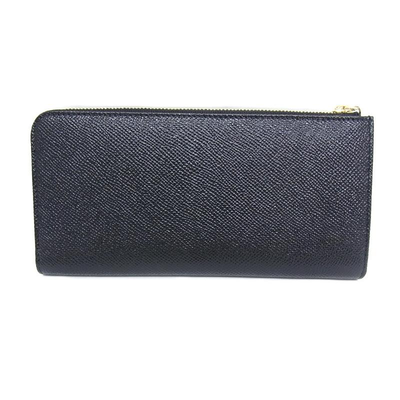 BVLGARI BBM-WLT-L-ZIP 黒カーフレザー長財布 BVLGARI BBM-WLT-L-ZIP 黒カーフレザー長財布