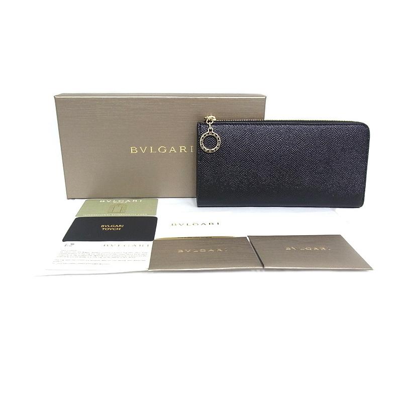 BVLGARI ブルガリ BVLGARI 長財布 L字ファスナー ブルガリブルガリ 