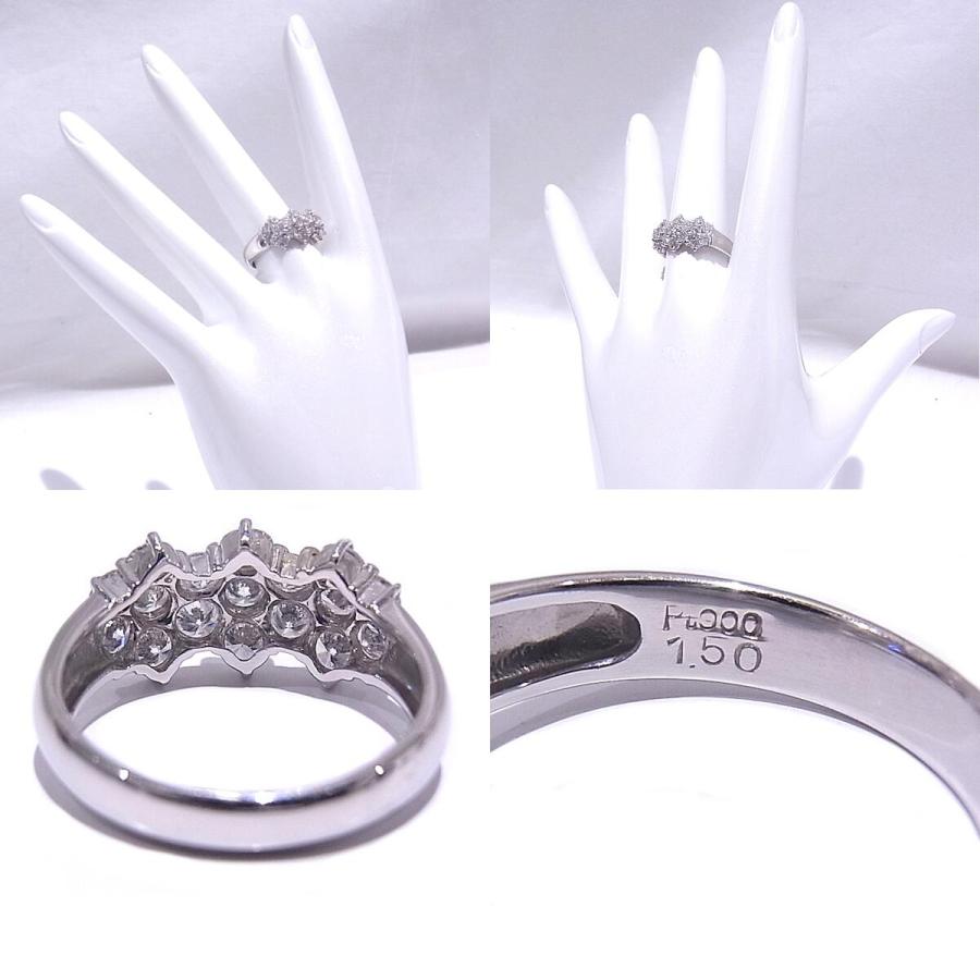 指輪　Pt900　プラチナ　ダイヤリング　1.50ct 【中古】【程度A】【新品仕上げ済み】の画像