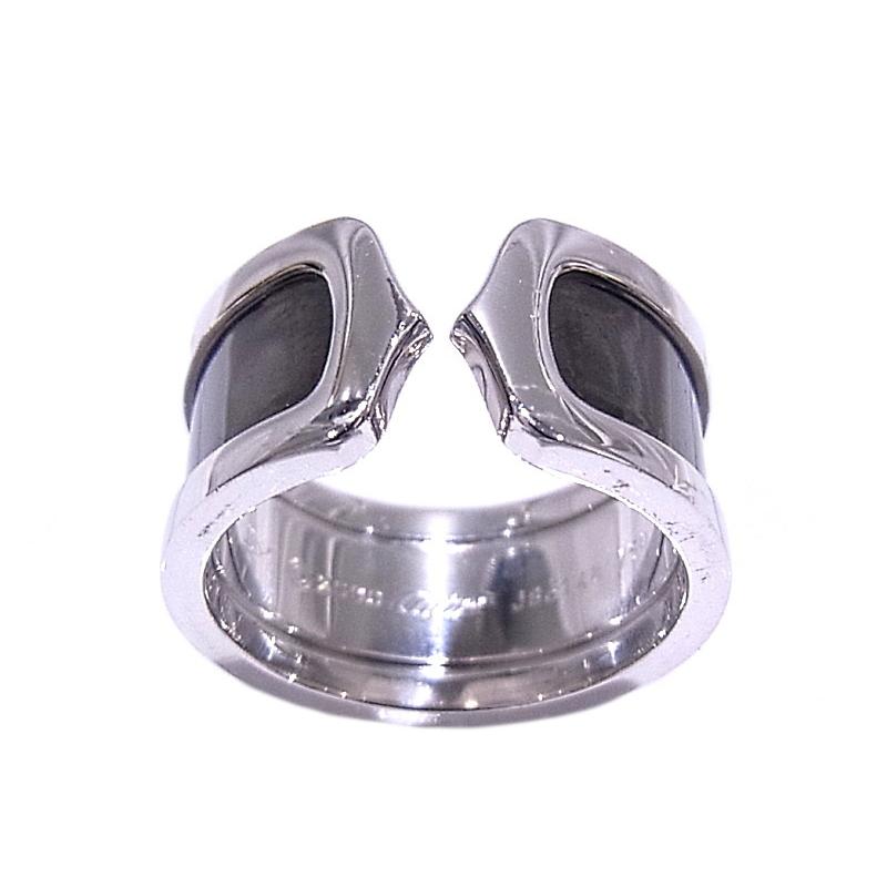 Cartier　カルティエ　C2リング　指輪　750WG/PG YG 52号 Cartier（カルティエ） cartier C2リング 2c 750WG ホワイトゴールド