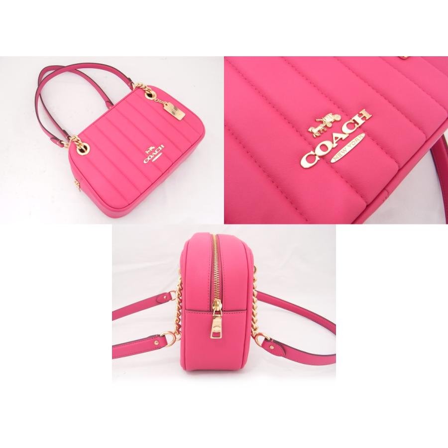 COACH（コーチ） チェーンショルダーバッグ ピンク L2192-C8151 リニア 