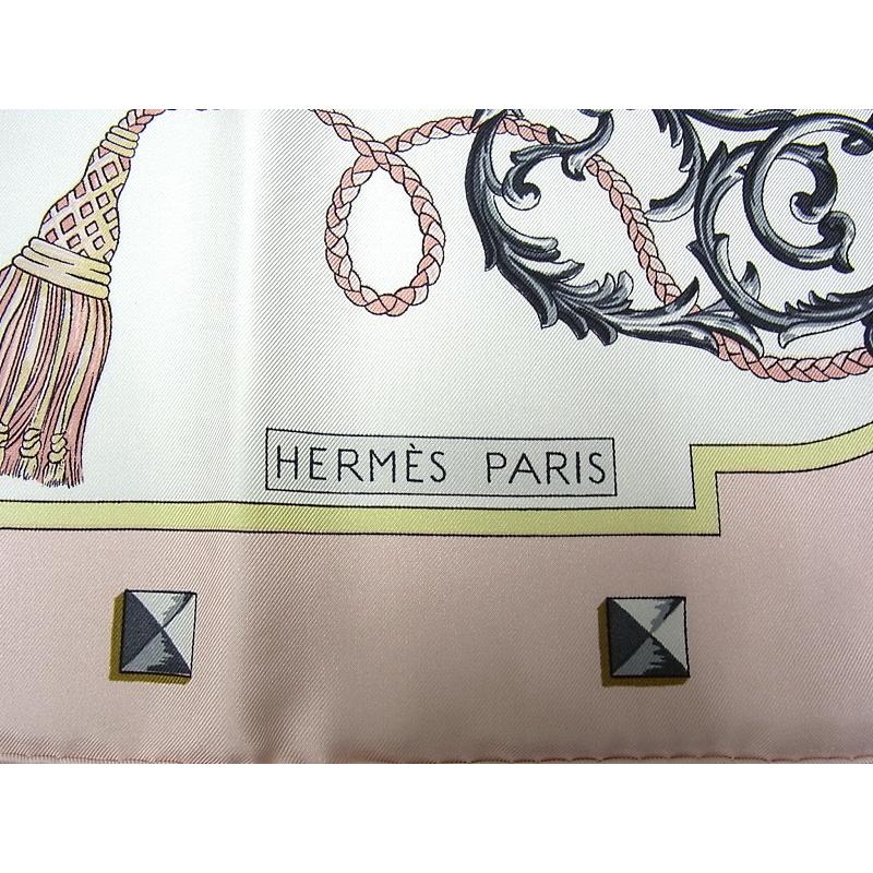 HERMES（エルメス） スカーフ シルク100％ レディース カレ90 ピンク