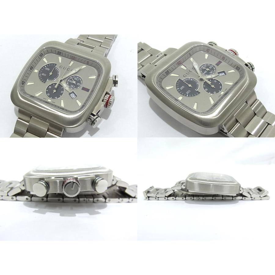 GUCCI（グッチ） クーペ クロノグラフ 131.2 メンズ クオーツ YA131201 