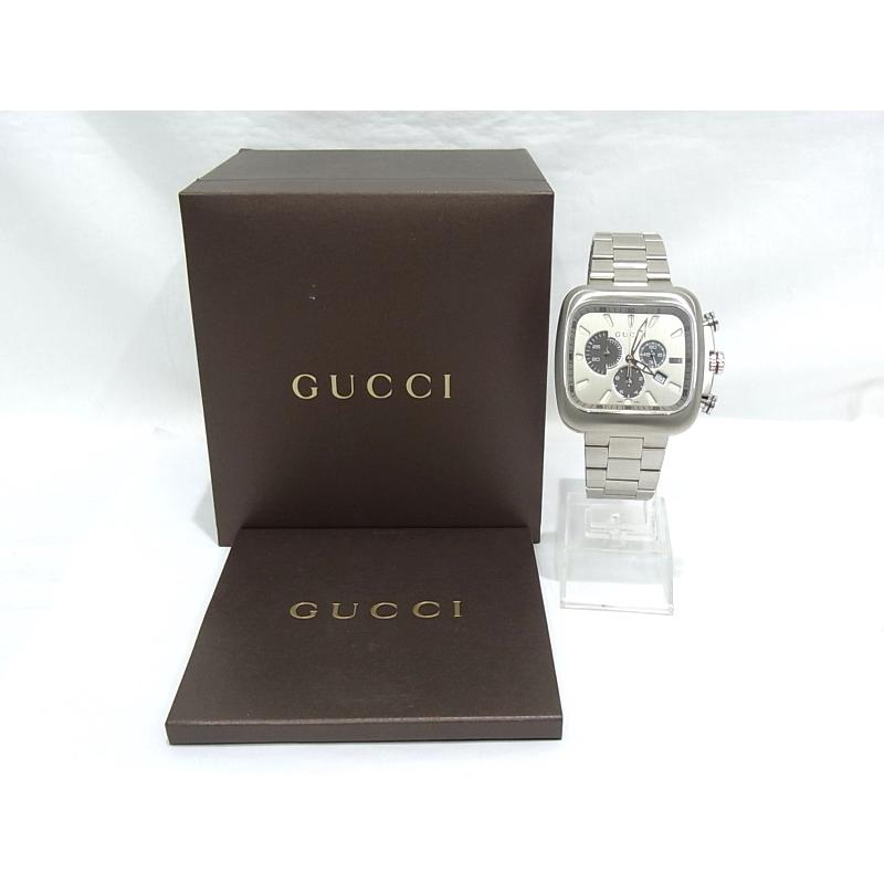 GUCCI グッチ クーペ クロノグラフ 131.2 メンズ クオーツ YA131201 
