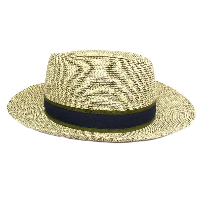HERMES（エルメス） ペーパーハット 麦わら帽子 ベージュ 57 ソルド品