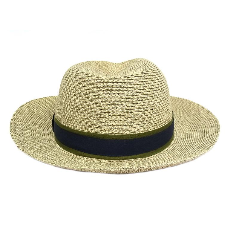 【未使用品】HERMES エルメス 麦わら帽子 ハット ペーパー 正規品 HERMES（エルメス） ペーパーハット 麦わら帽子 ベージュ 57 ソルド品