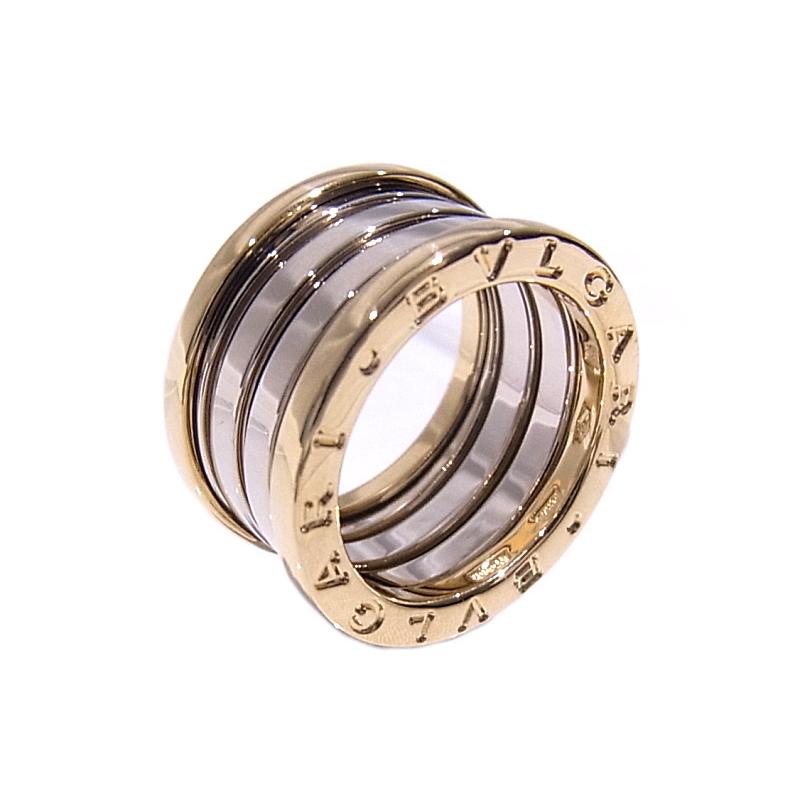 BVLGARI ブルガリ リング ビーゼロワン　ホワイトゴールド　サイズ49 BVLGARI ブルガリ B-zero1リング ビーゼロワンリング WG