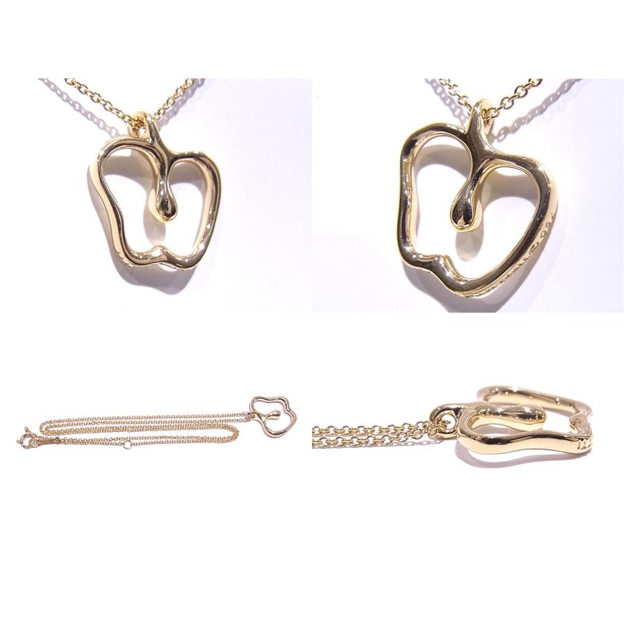 ティファニー TIFFANY&CO アップル ネックレス ペンダント 18K 750 YG