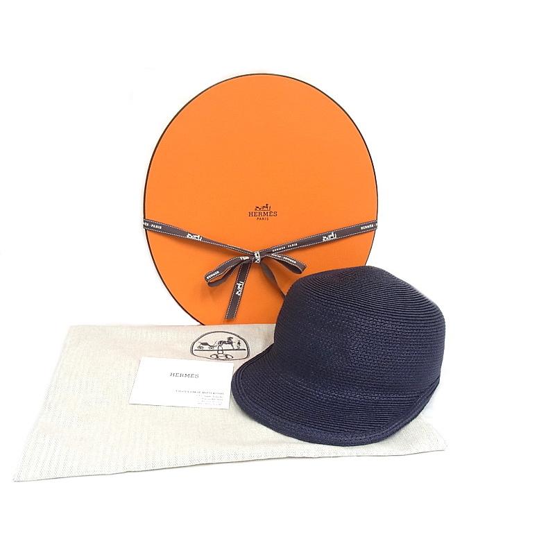 中古】【美品】エルメス HERMES エマ EMMA キャップ サイズ:58 中古】【美品】エルメス HERMES エマ EMMA キャップ サイズ:58
